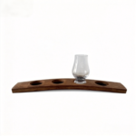 Oak Barrel Coaster Set